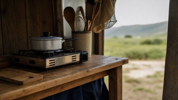 Comment optimiser l’espace pour cuisiner dans un van ou sous abri ?