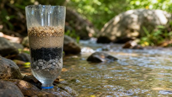 Comment filtrer l’eau naturellement lors d’un séjour en pleine nature
