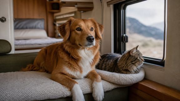 Animaux de compagnie et camping-car : préparer son voyage